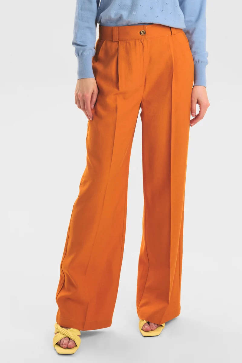 Hose mit weitem Bein