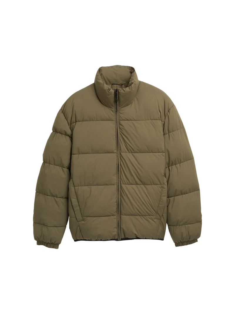 Pufferjacke mit Stehkragen