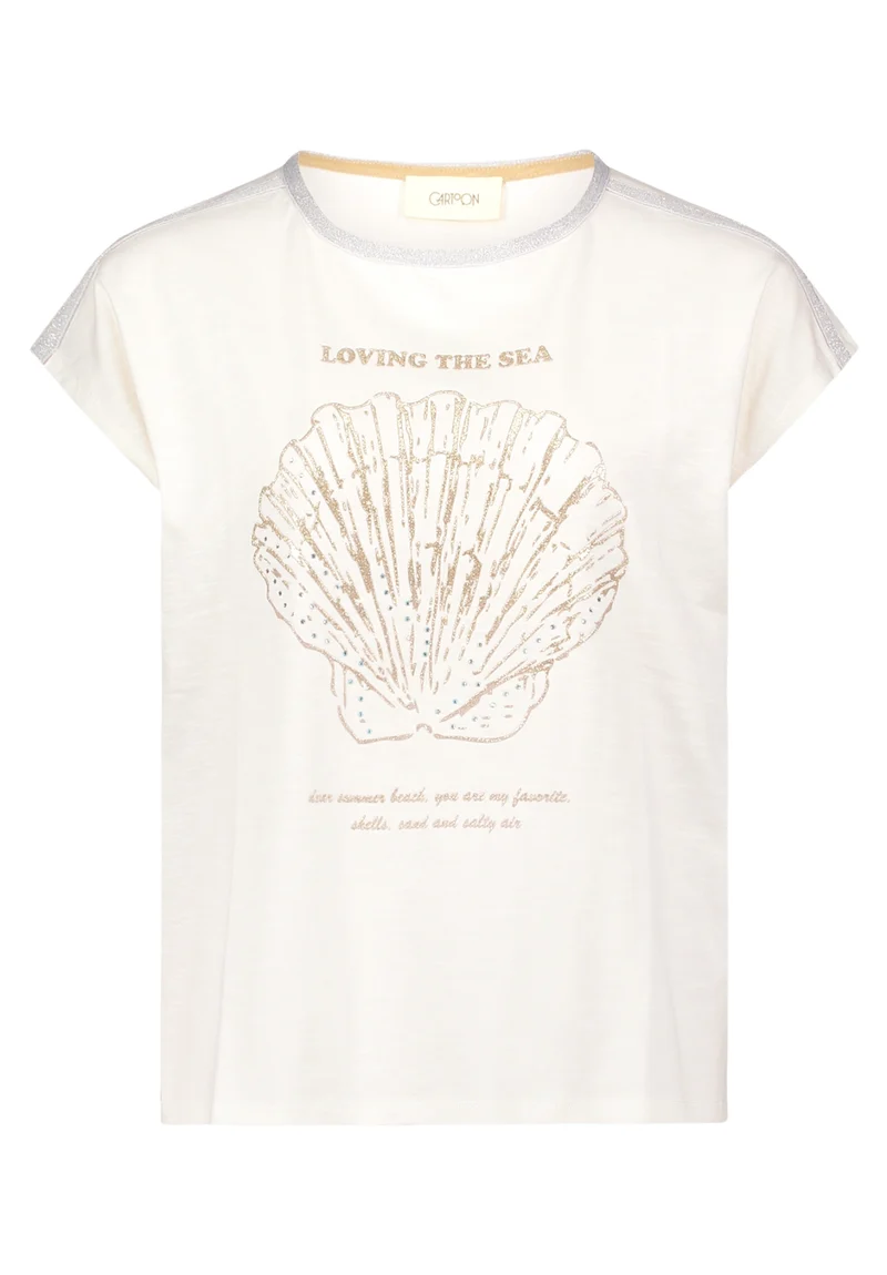 Rundhals-Shirt