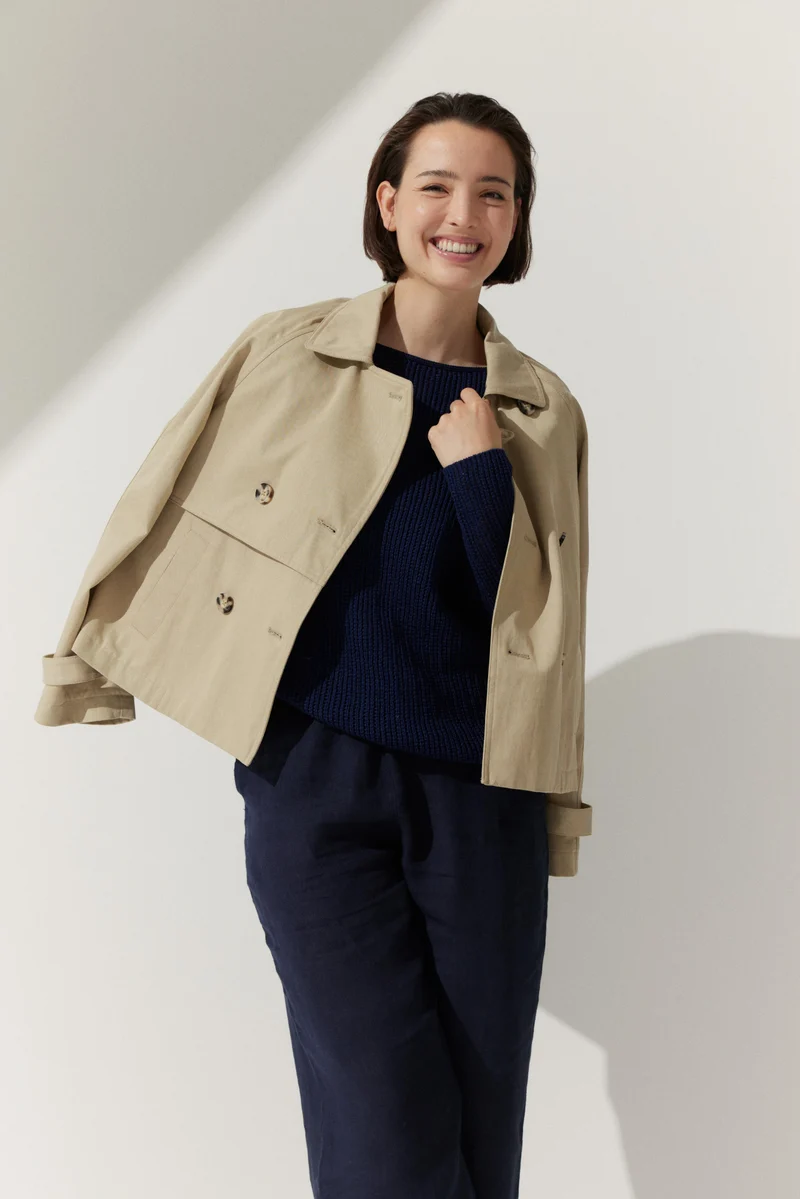 Trench-Jacke