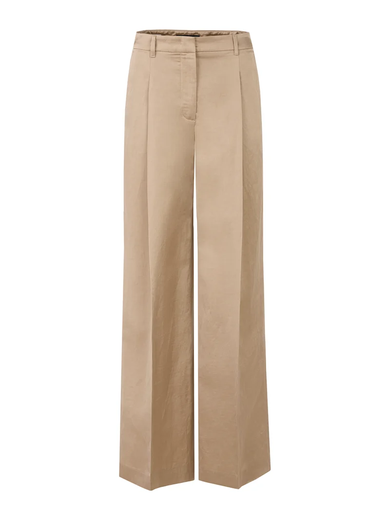 Weite Bundfaltenhose