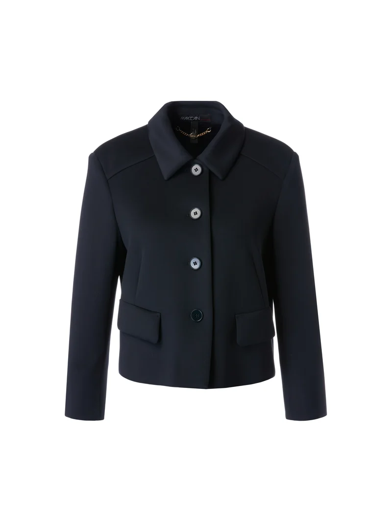 Jacke aus Scuba-Jersey