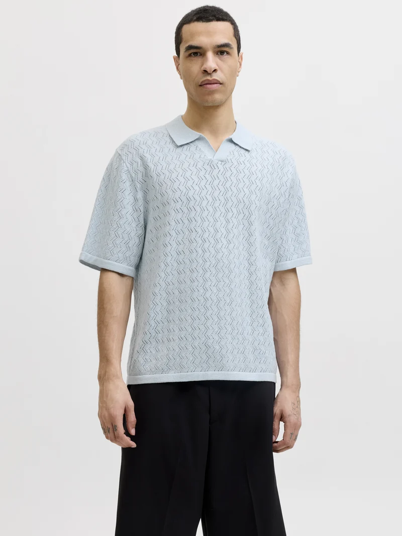 JORTYLER Gestrickter Rollkragenshirt