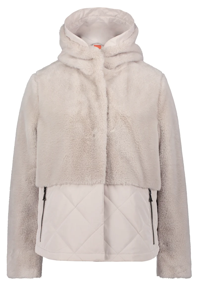 Plüschjacke