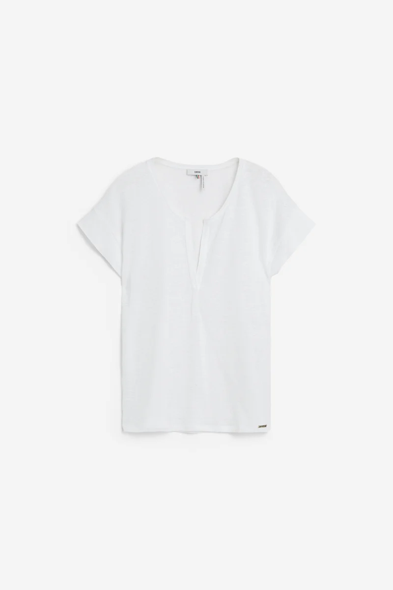 Shirt mit Tunika-Ausschnitt