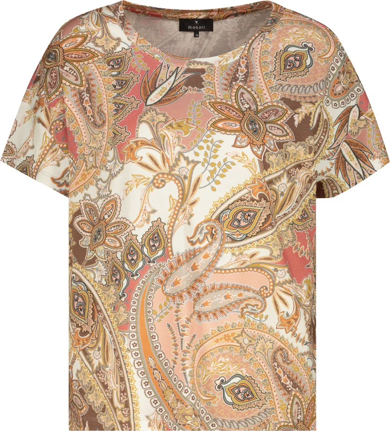 T-Shirt mit Paisleymuster