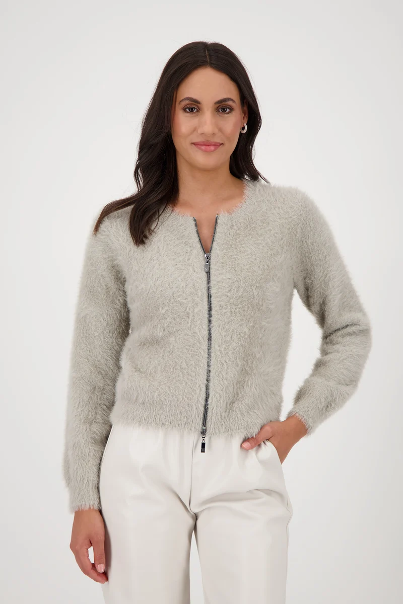 Weiche Strickjacke