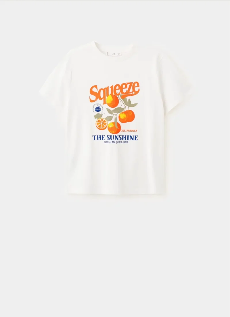 ILUSTRA T-Shirt mit Frontprint