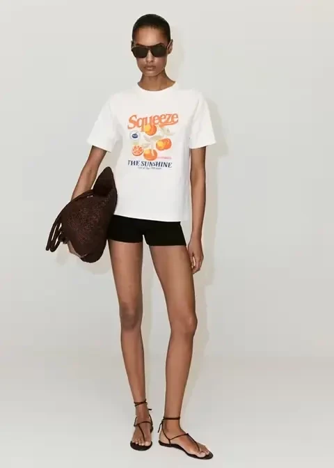 ILUSTRA T-Shirt mit Frontprint