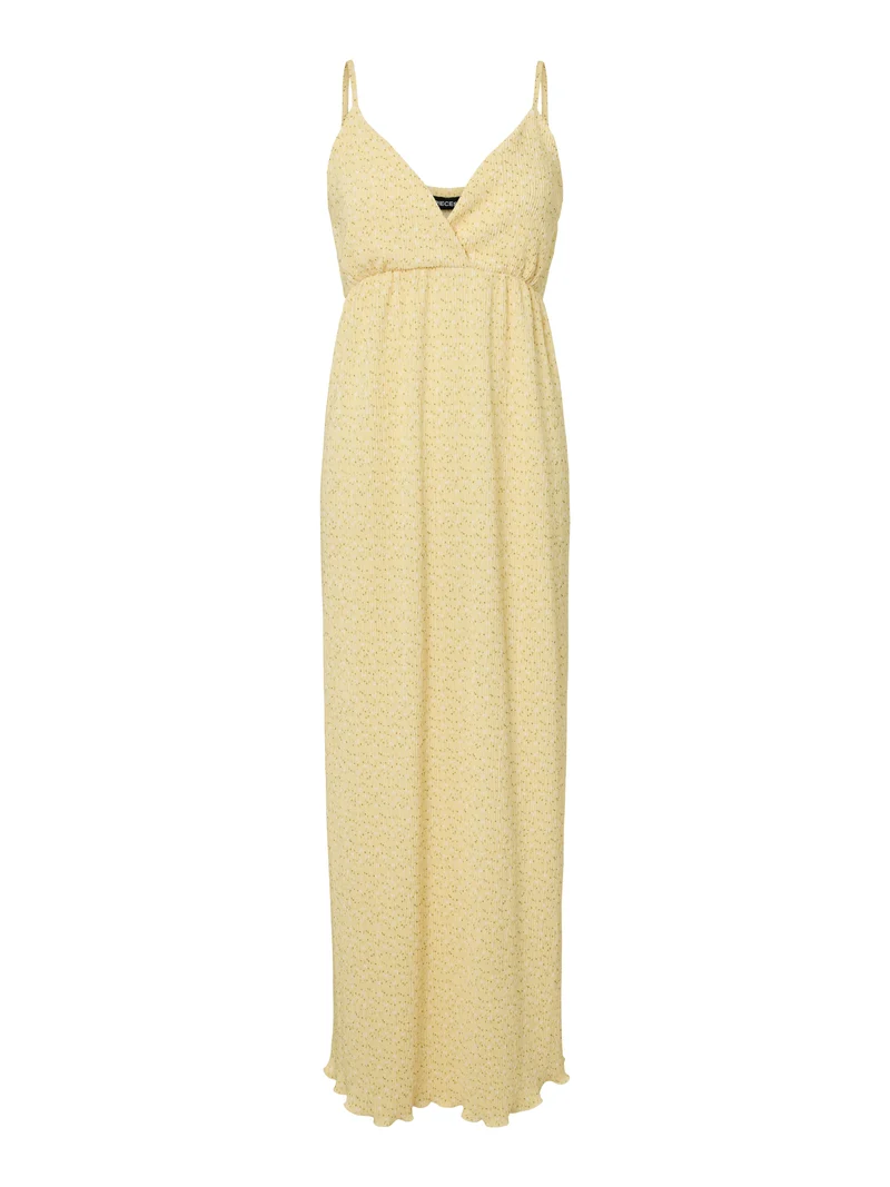 PCFLORA Plissiertes Trägerkleid
