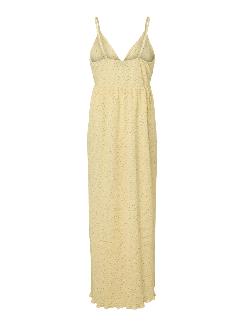 PCFLORA Plissiertes Trägerkleid