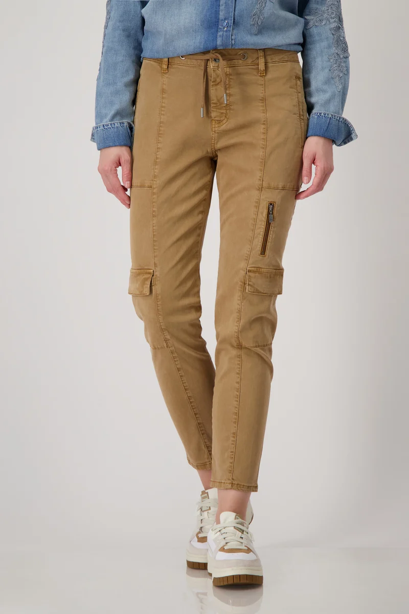 Cargohose aus Lyocell-Mix