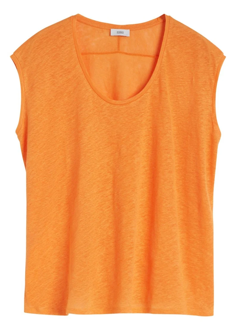 Shirttop aus Leinen