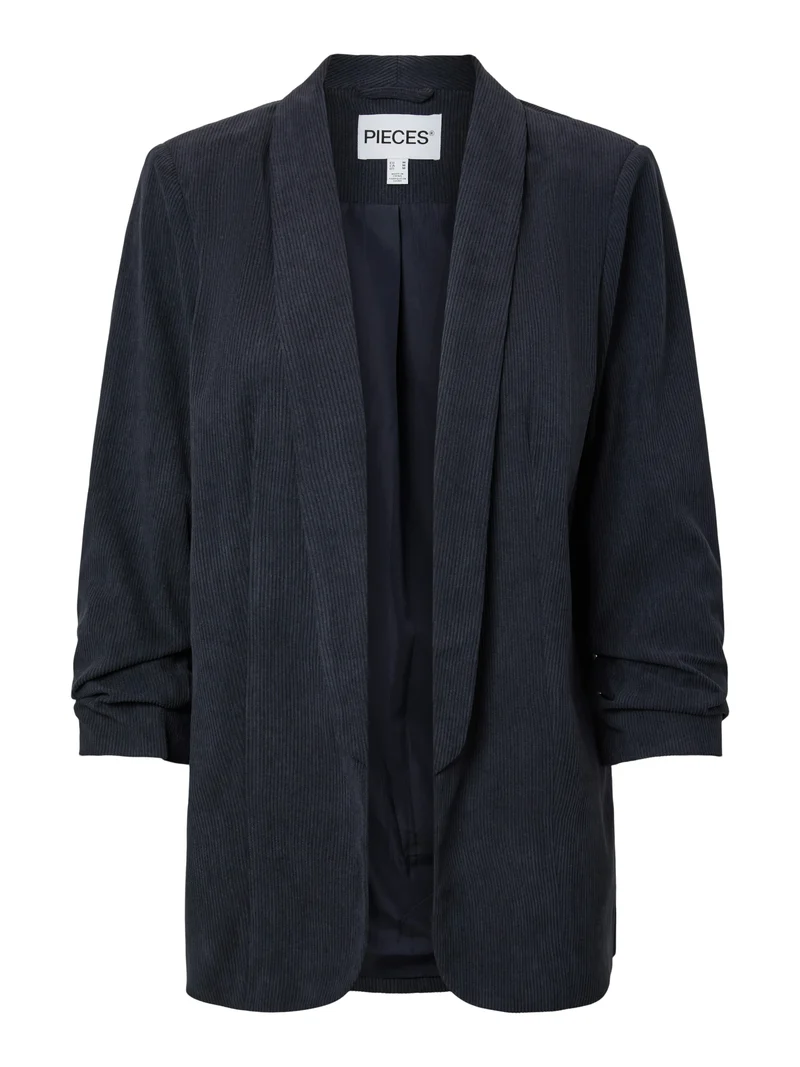 PCBOSELLA Cord-Blazer mit 3/4-Ärmeln