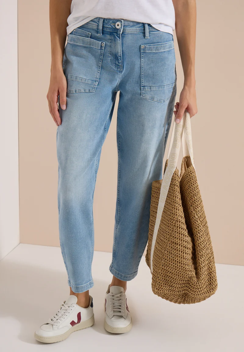 Barrel Leg Jeans SCARLETT
