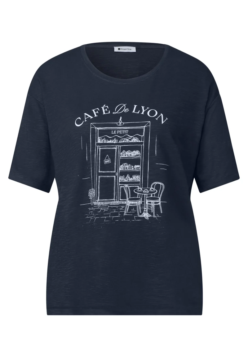 Jerseyshirt mit Frontprint