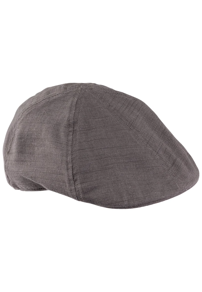 Flat Cap aus Leinenmix