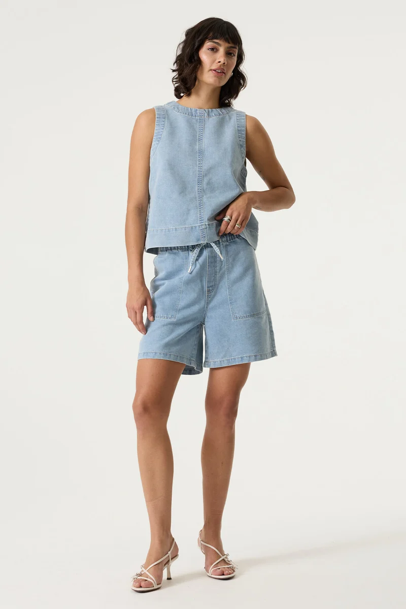 Denim-Shorts
