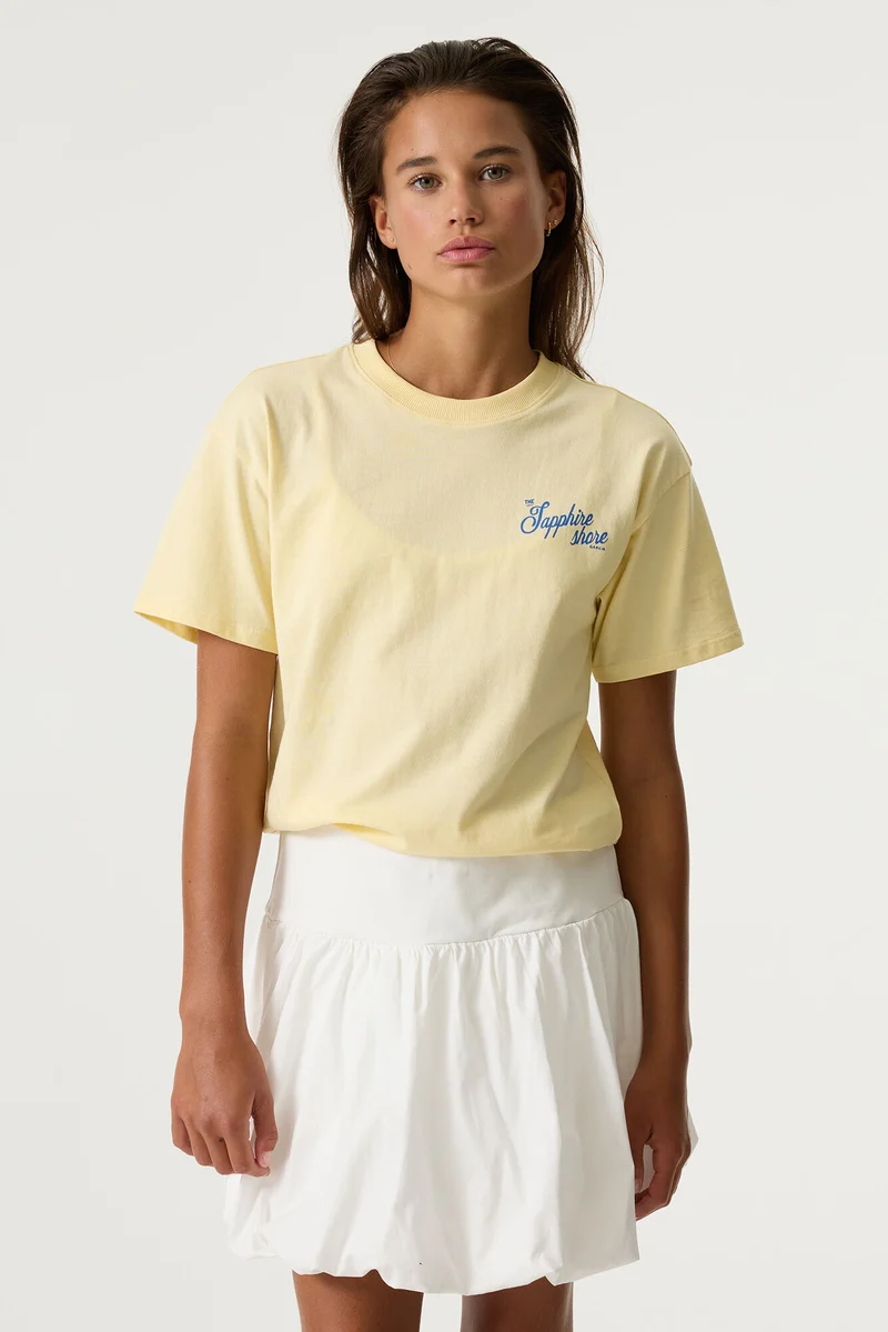 T-Shirt mit Brust- und Rückenprint