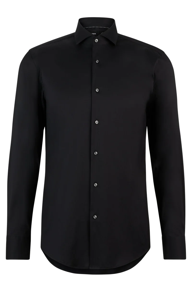 P-HANK Slim-Fit Popeline-Hemd