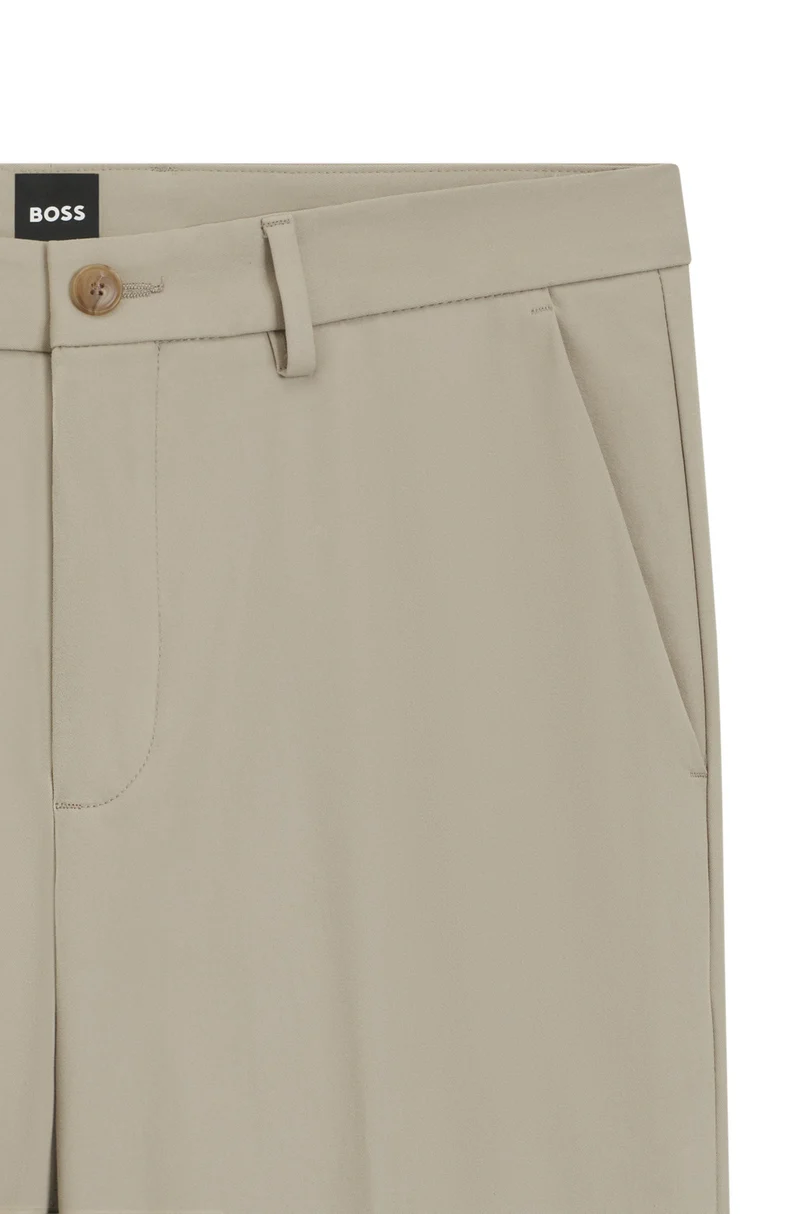 BOSS Black P-Kaiton1-Zip Slim-Fit Hose aus Stretch-Twill