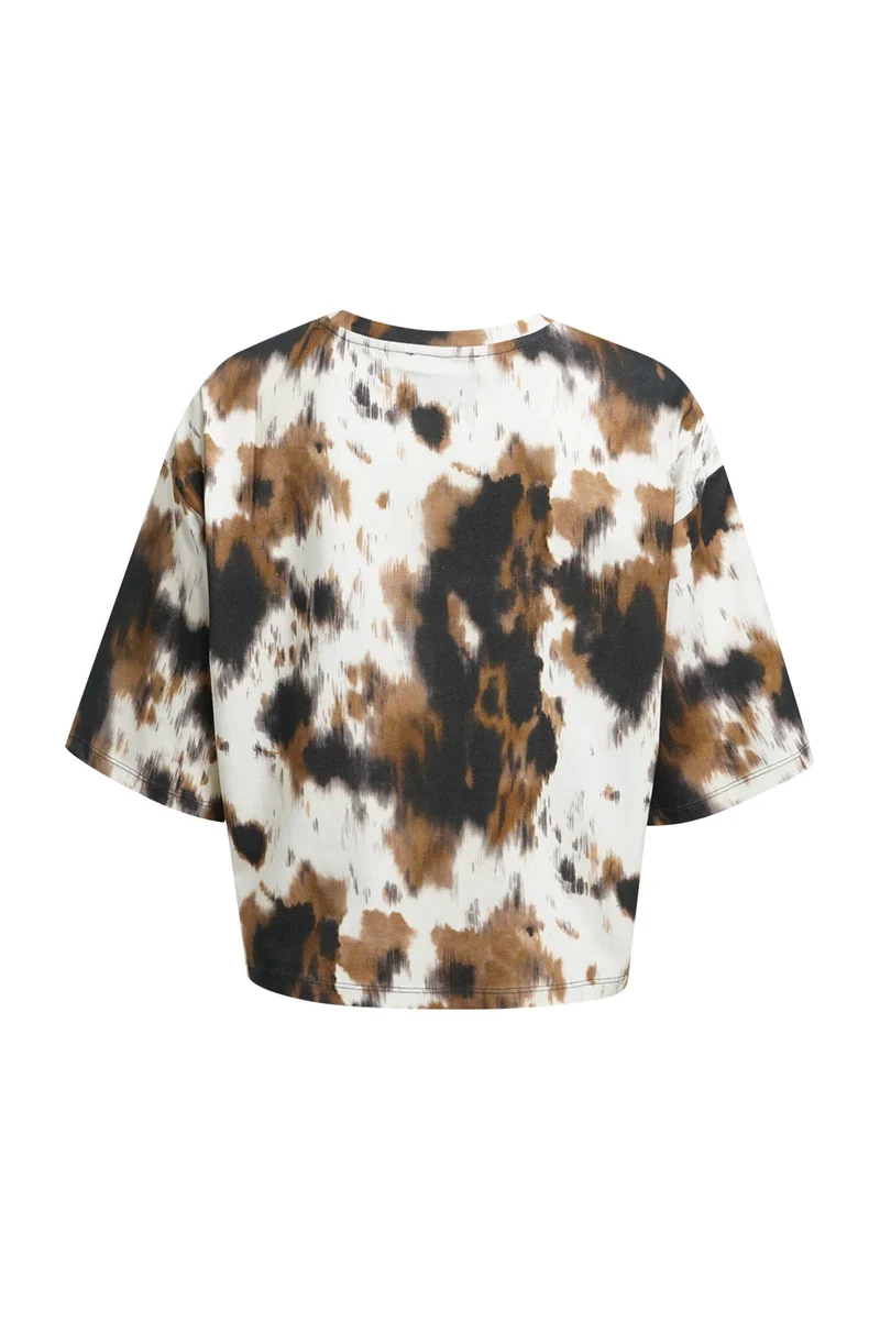 Boxy Cropped T-Shirt AOP