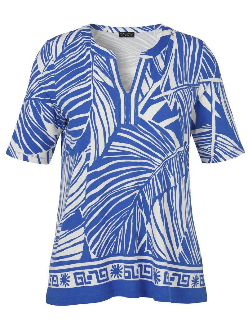 T-Shirt mit Allover-Print