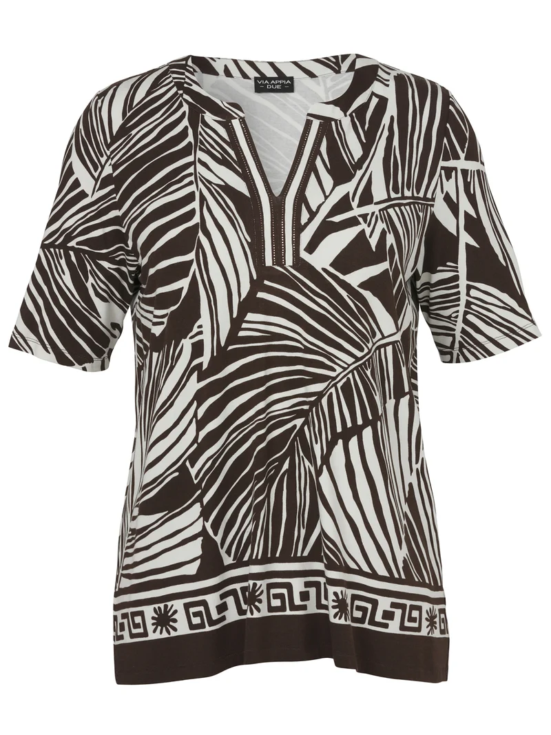 T-Shirt mit Allover-Print