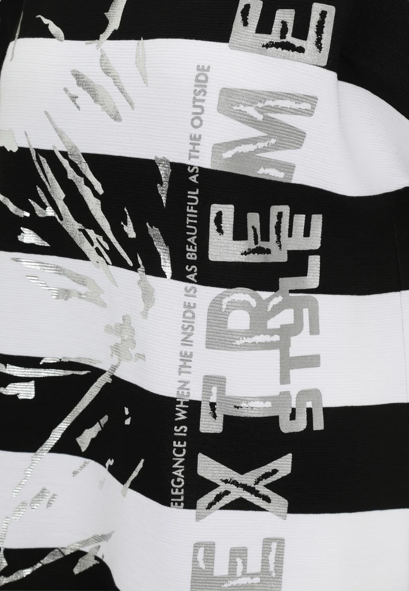 Shirt-Pulli mit Streifenmuster