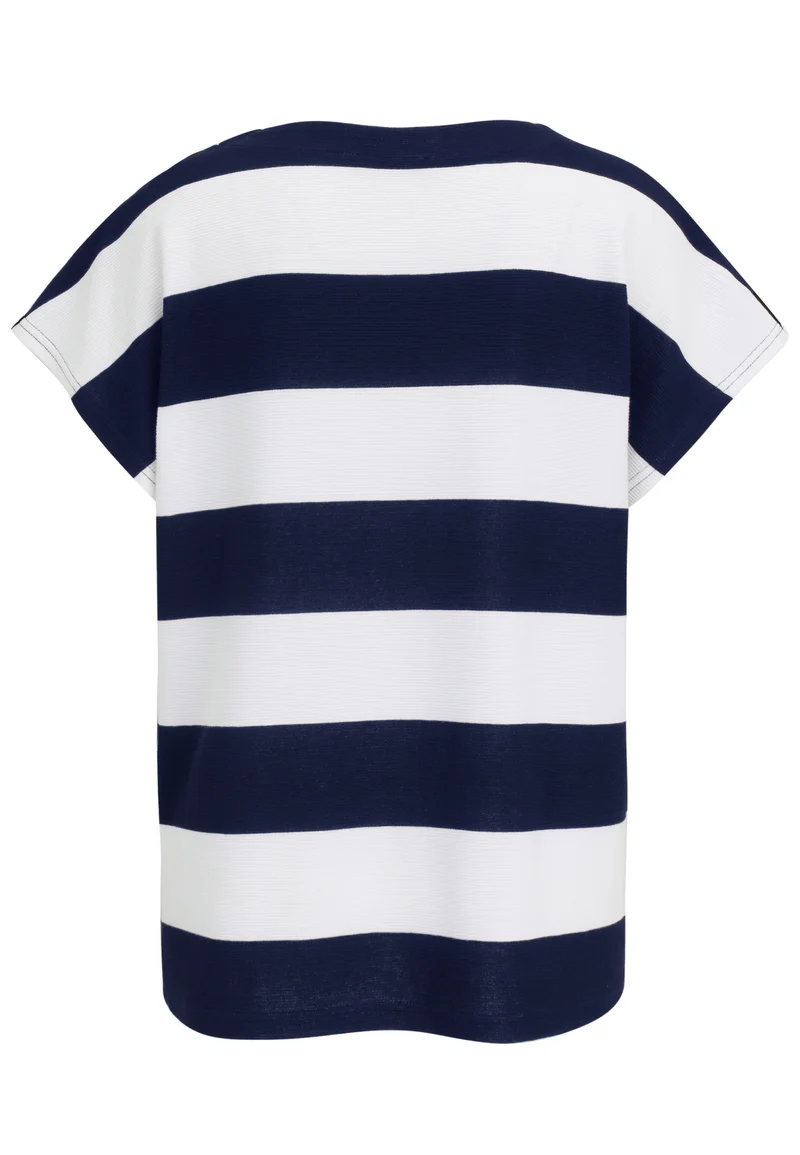 Shirt-Pulli mit Streifenmuster