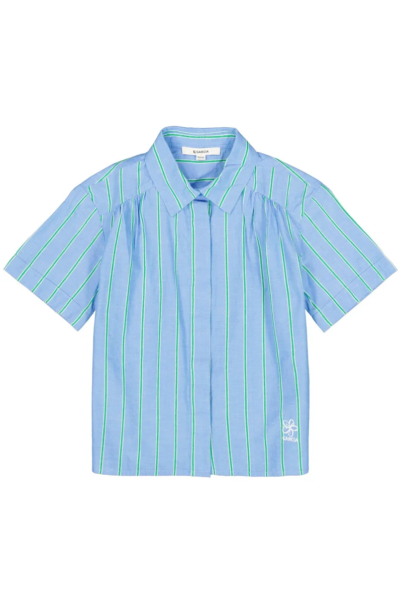 Mädchen Gestreifte Bluse