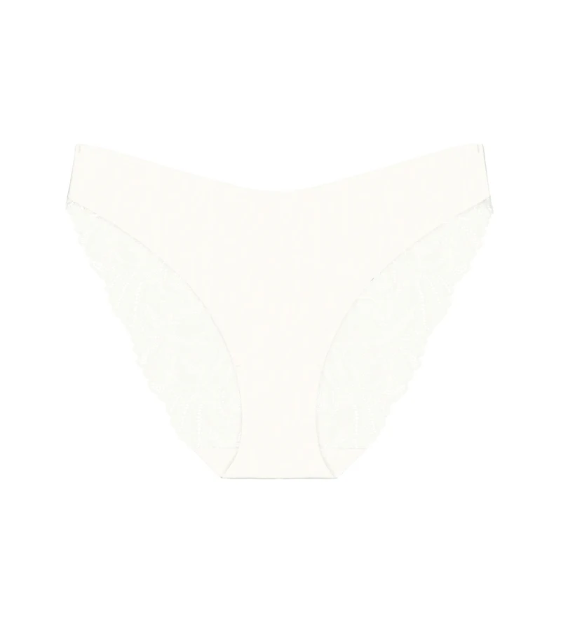 Illusion Lace High Leg Slip aus Spitze