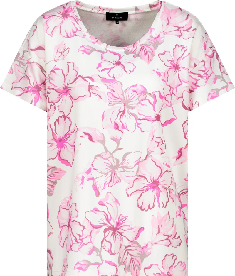 T-Shirt mit Blumenmuster