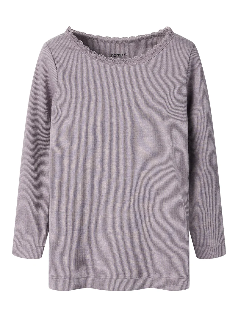 NMFKAB Rippstrick-Langarmshirt