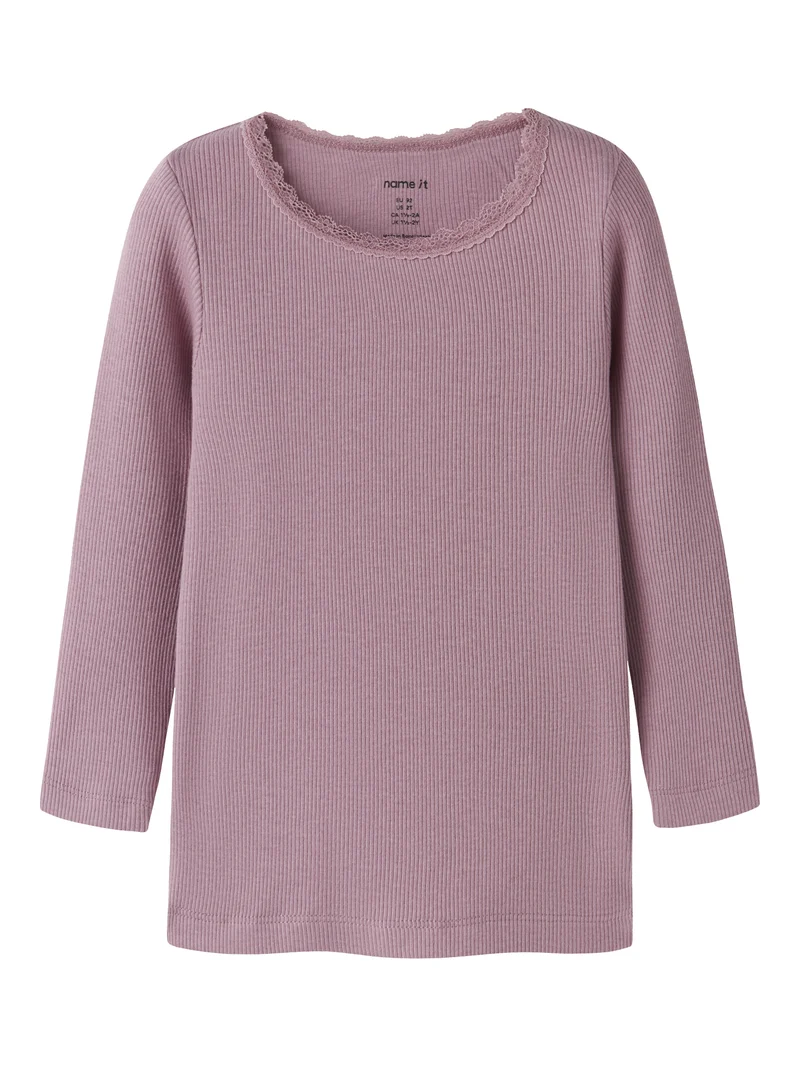 NMFKAB Rippstrick-Langarmshirt