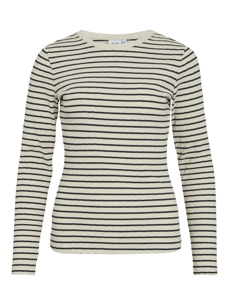 VIAMELINE O-Neck Langarmshirt