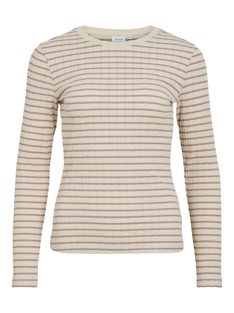 VIAMELINE O-Neck Langarmshirt