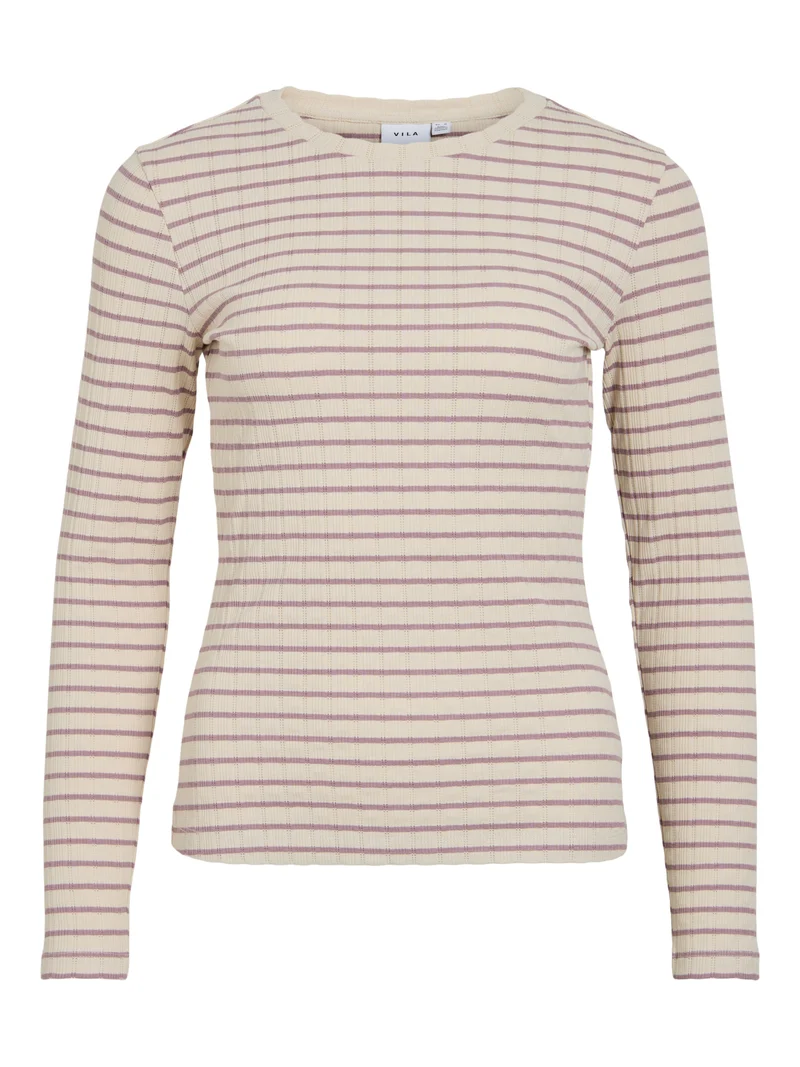 VIAMELINE O-Neck Langarmshirt