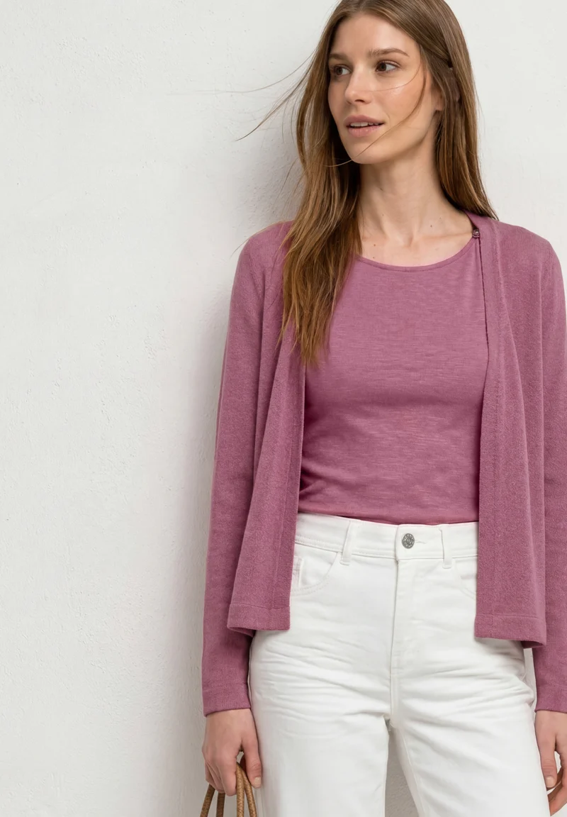 NETTE Jacke im Strick-Look