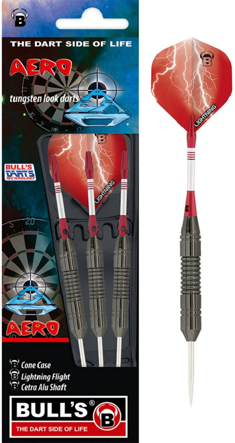 BULL'S Dartpfeil Aero Steel Dart | 22 Gr.