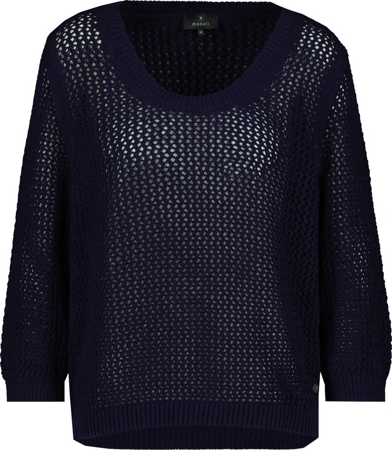 Pullover mit Lochmuster