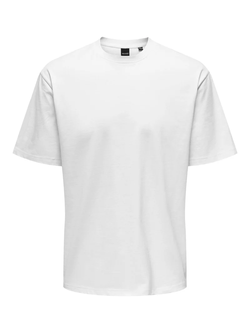 ONSFRED LIFE Relaxed Fit Basic T-Shirt