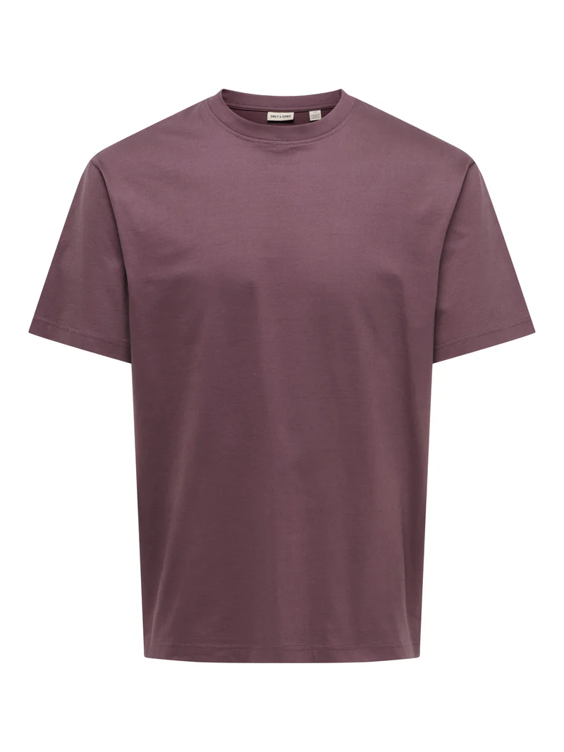 ONSFRED LIFE Relaxed Fit Basic T-Shirt