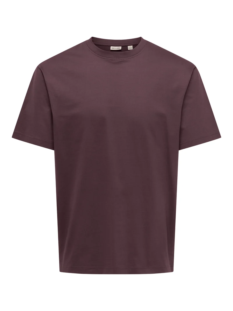 ONSFRED LIFE Relaxed Fit Basic T-Shirt