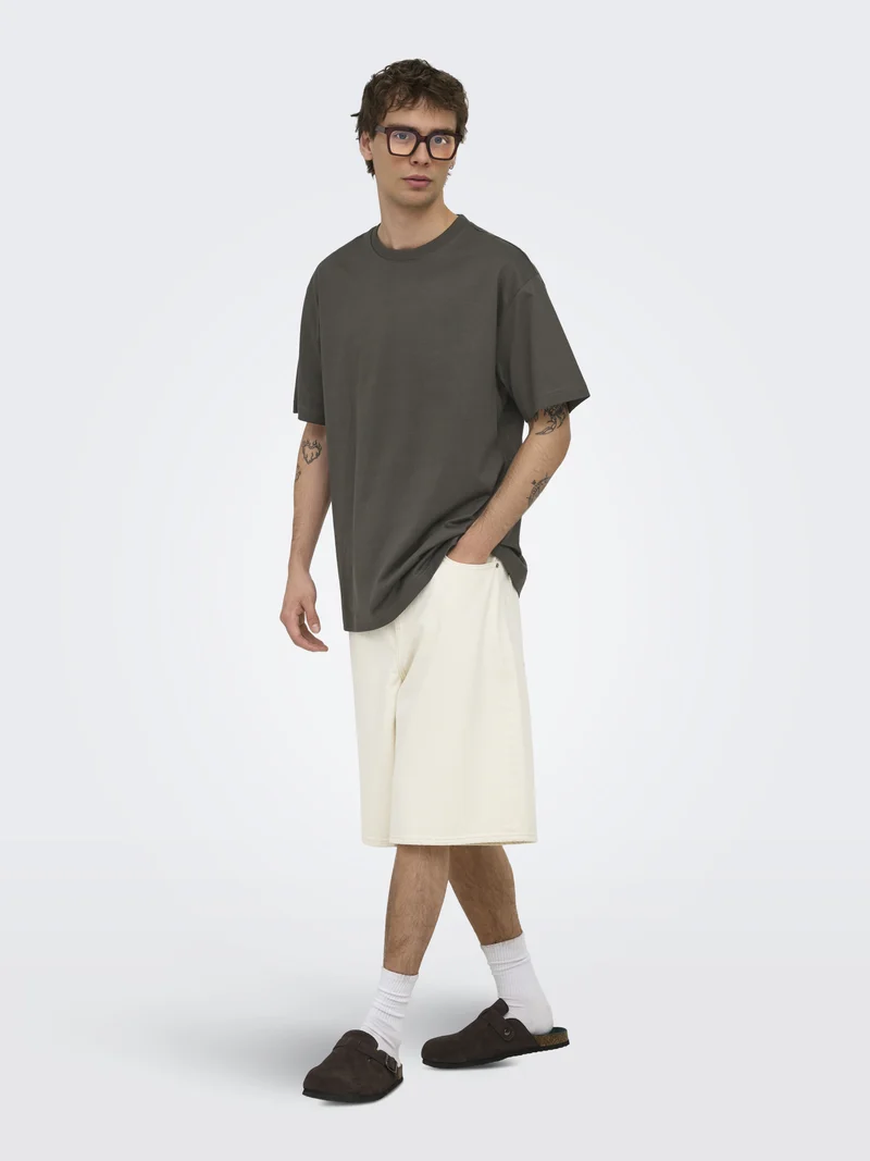ONSFRED LIFE Relaxed Fit Basic T-Shirt