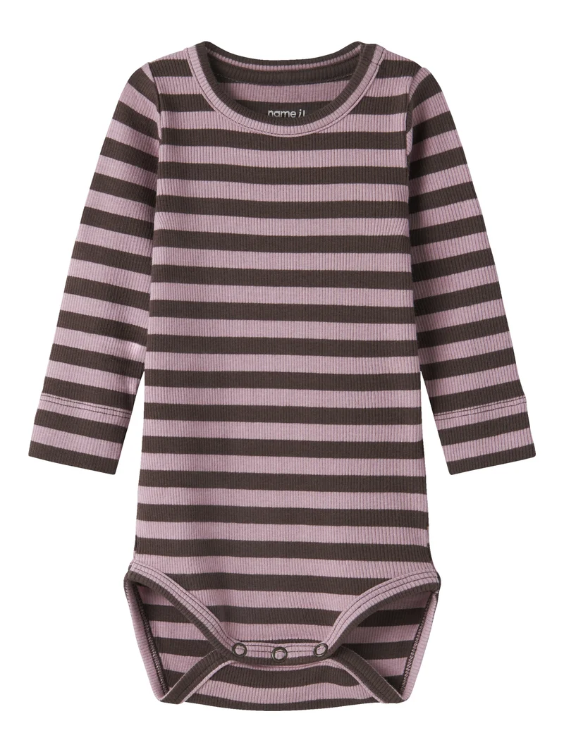 NBNBANIO Rippstrick-Langarm-Body