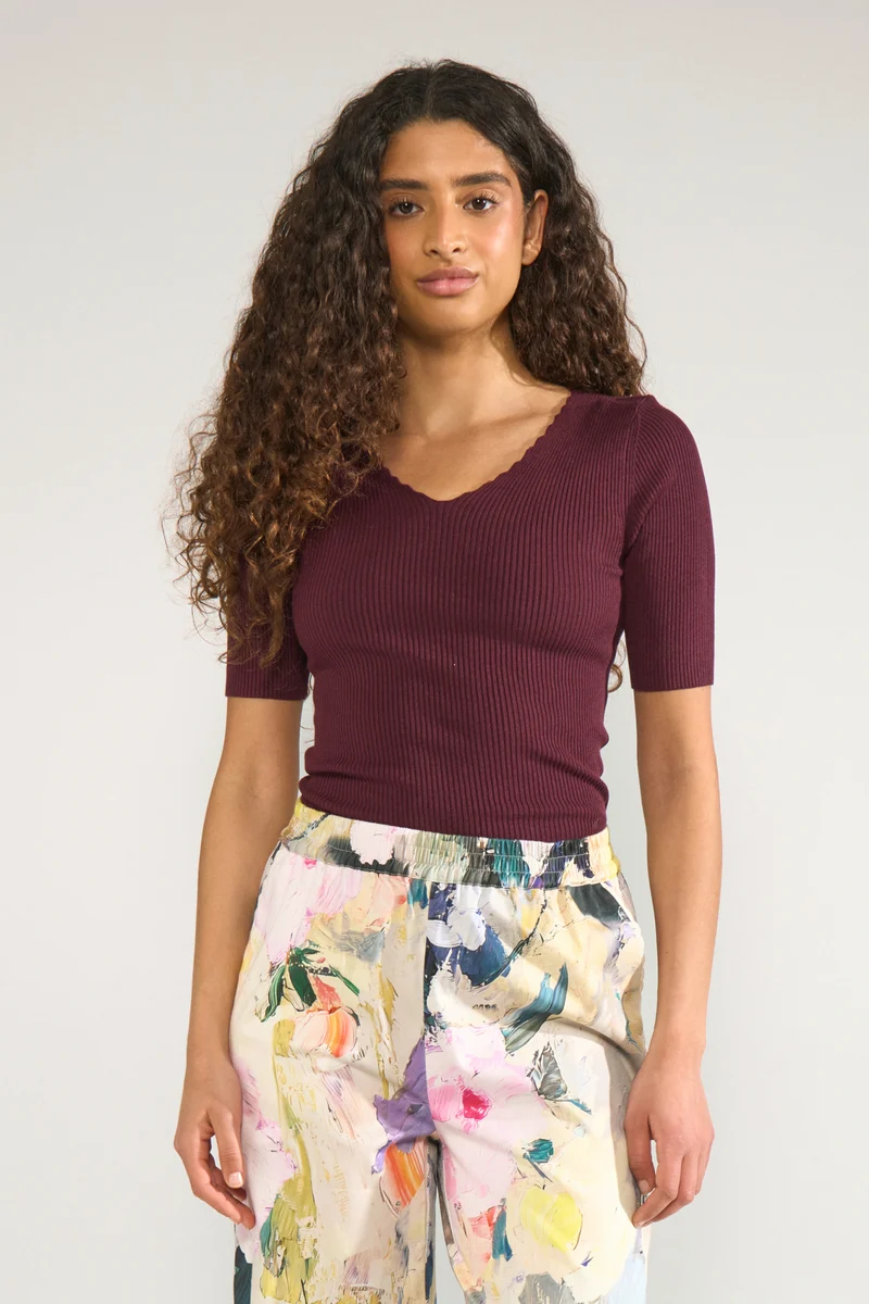 NUAYELET Cropped Pullover
