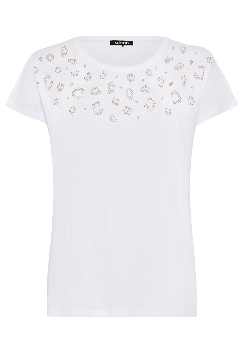 Shirt mit Placement-Print