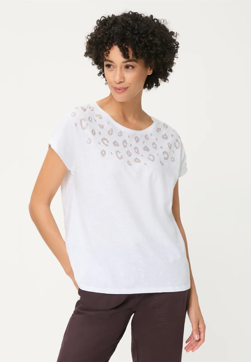 Shirt mit Placement-Print
