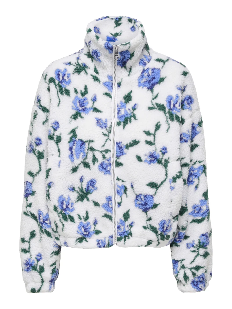 ONLTHEA Teddyjacke mit Allover-Print